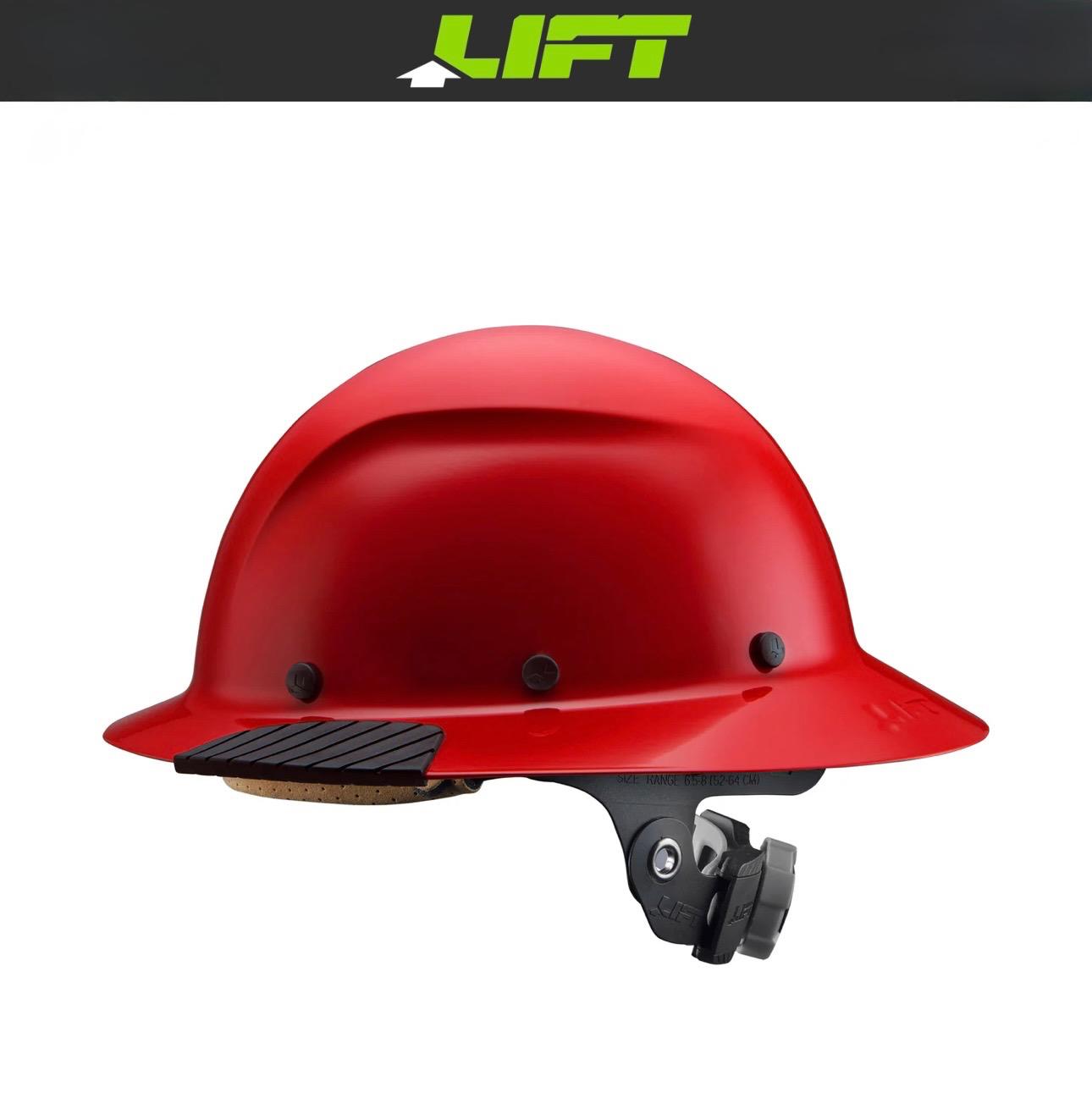 Buy red LIFT-HARD HAT FIBER