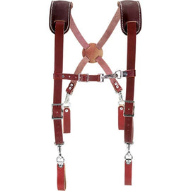 LEATHER WORK SUSPENDERS