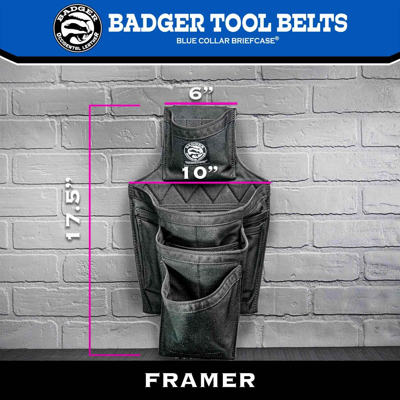 FRAMER BELT SET - GUNMETAL