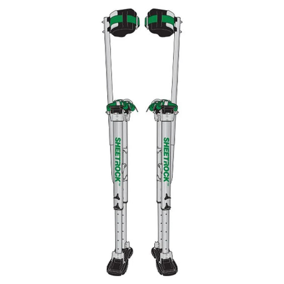 USG SHEETROCK ALUMINIUM DRYWALL STILTS 24-40